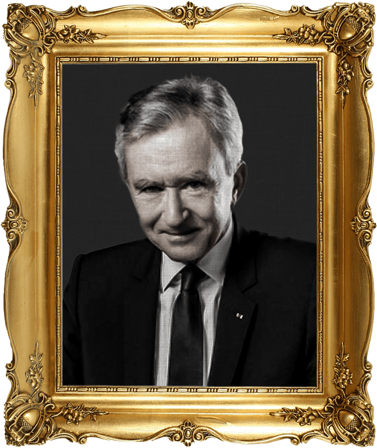 Luxury magnate, discover the portrait of Bernard Arnault